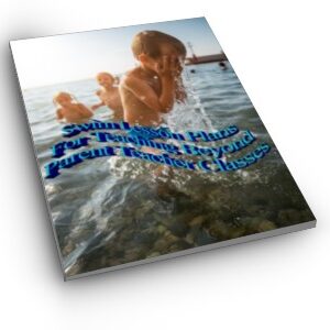 Image of a cover page for Swim Lesson Plans Beyond.