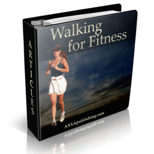 Cover image of "Walking For Fitness with a young woman, in sport clothing, walking.